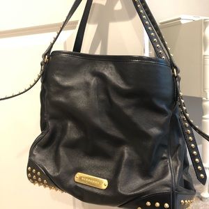 Gorgeous Black Authentic Burberry Shoulder Bag